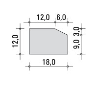 Presek — 18x12x80