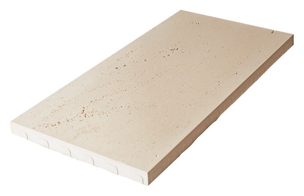 Ploča 90x45 — Wet Cast Travertino