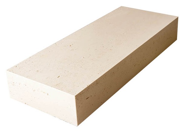 Stepenik 100x40 — Wet Cast Travertino